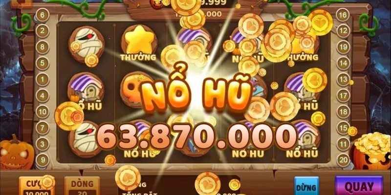 Nổ Hũ BJ88 - Sức Hấp Dẫn Khó Cưỡng Cùng Cơ Hội Thắng Lớn 1 Sảnh slot machine nơi giải thưởng đang chờ đợi các bet thủ